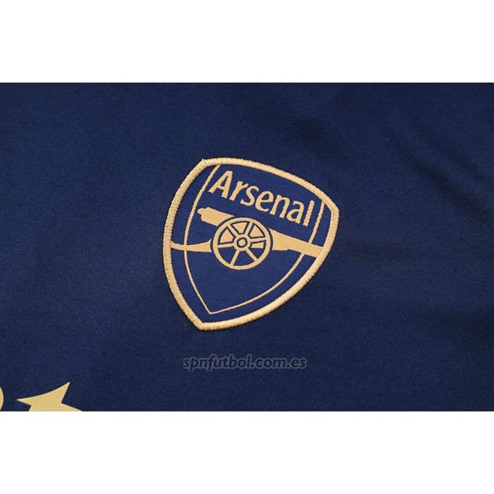 Chandal del Arsenal Manga Corta 2023-2024 Azul - Pantalon Corto